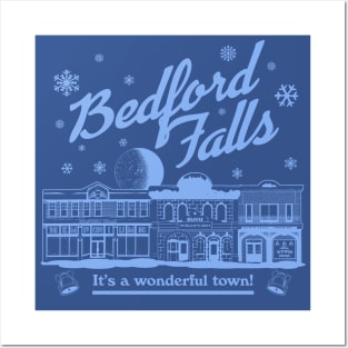 Bedford Falls is Wonderful! Posters and Art